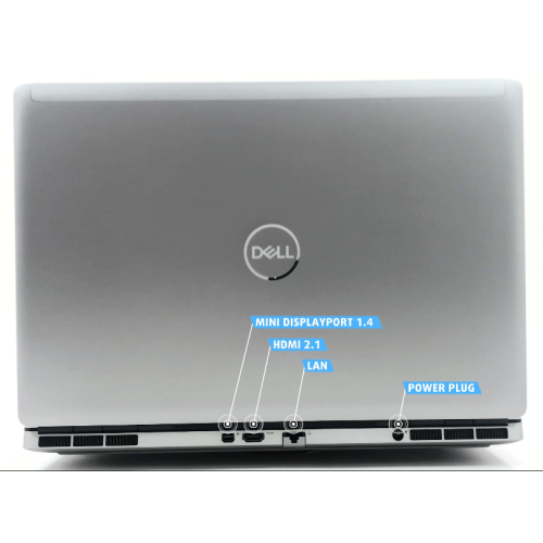 Dell Precision 7560 Intel Core I7-11850H 16GB Ram 512GB SSD NVIDIA RTX A2000 4GB 15.6″ FHD