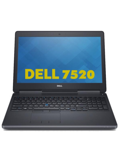 Dell Precision 7520 Intel Xeon E3-1505M V6 16GB Ram 512GB SSD Nvidia Quadro M2200 4GB 15.6″ FHD Touch Screen