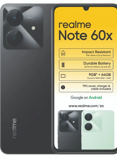 ريلمى Note 60X - رام 4 جيجا بايت - 128 جيجا بايت 