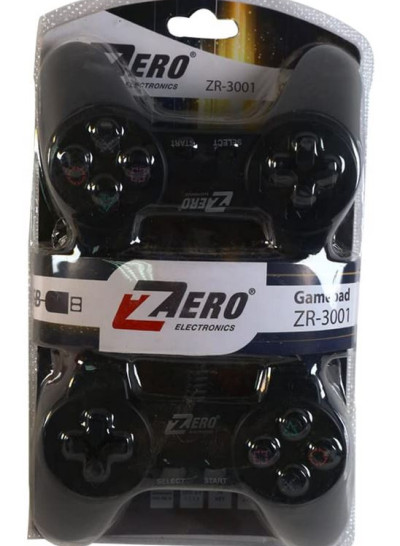 Zero ZR-3001 Game Pad Double USB 2.0 for PC/Laptop