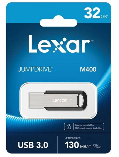 Lexar M400 32GB USB 3.0 Flash Drive	
