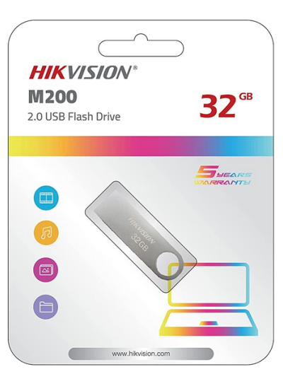 HIKVISION M200 USB 2.0 Flash Drive 32GB Metal