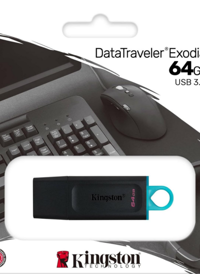 Kingston 64GB Exodia USB 3.2 Flash Drive 