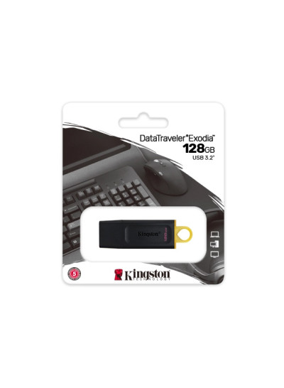 Kingston 128GB Exodia USB 3.2 Flash Drive 