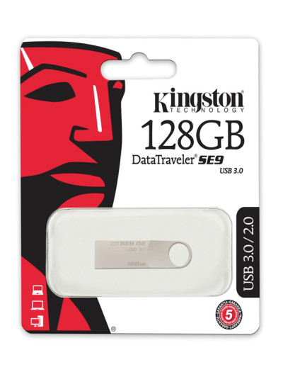 Kingston 128GB SE9 USB 3.0 Flash Drive 