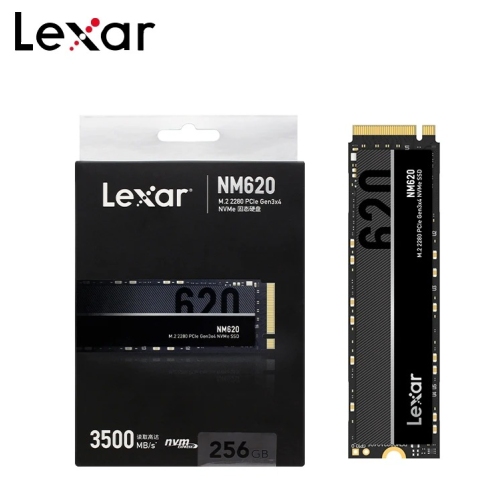 Lexar NM620 M.2 2280 NVMe SSD 256GB Up To 3300MB/s Read, 1300MB/s Write