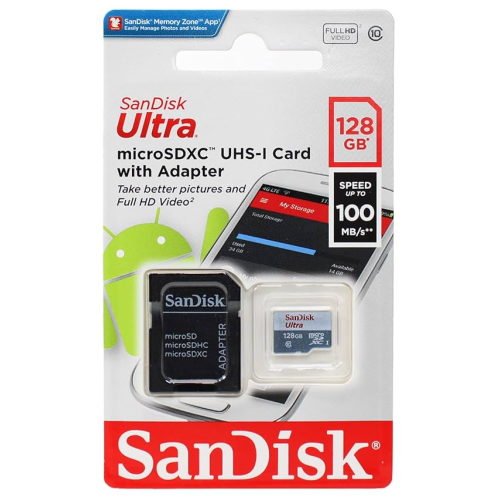 SanDisk 128Gb SD Card Ultra Flair MicroSD