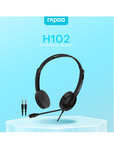 Rapoo H102 Wired Stereo Headset