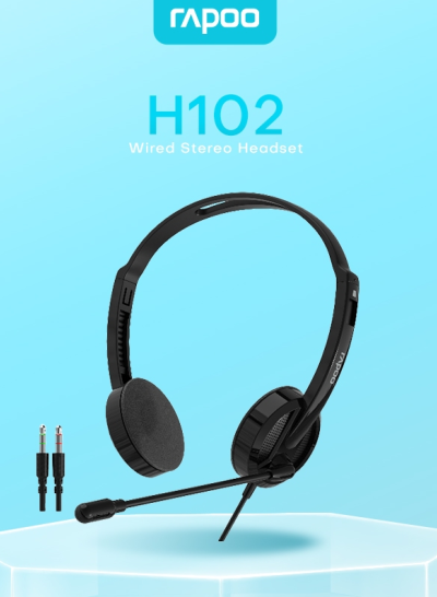 Rapoo H102 Wired Stereo Headset