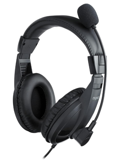 Rapoo H150S Wired Headphone Noice Reduction