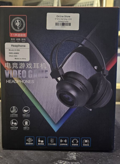Shark H500 USB Gaming Headphone 