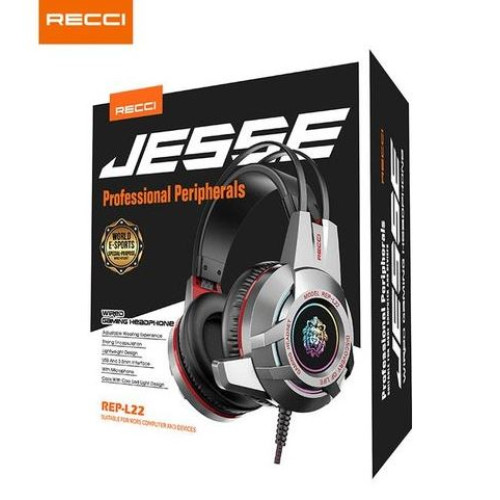 Recci REP-L22 Jesse Gaming RGB Headset