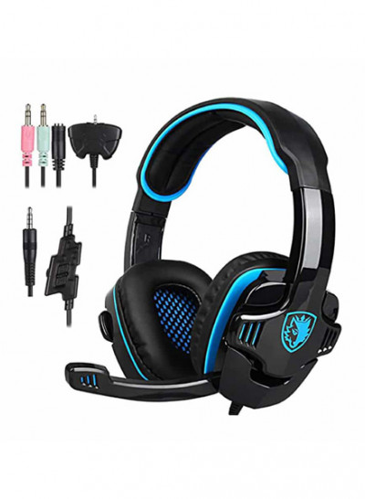 Sades SA-708 GT Blue Gaming Headset