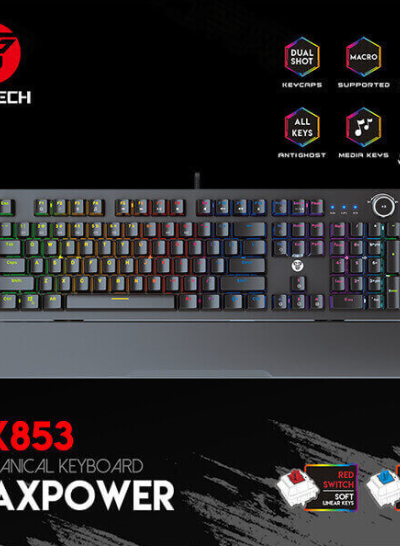 FanTech MK853 V2 MaxPower RGB Mechanical Keyboard	