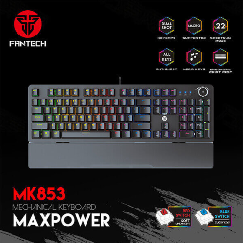 FanTech MK853 V2 MaxPower RGB Mechanical Keyboard