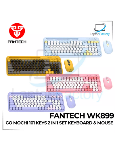 FanTech Combo WK899 Go Mochi 101 Wireless Mouse & Keyboard	
