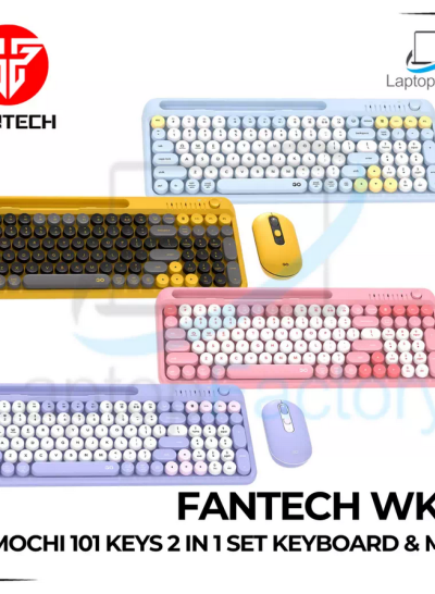 FanTech Combo WK899 Go Mochi 101 Wireless Mouse & Keyboard	