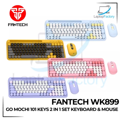 FanTech Combo WK899 Go Mochi 101 Wireless Mouse & Keyboard