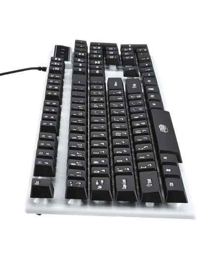 Admin AD 100 Lighting Wired Multi Color Gaming Keyboard