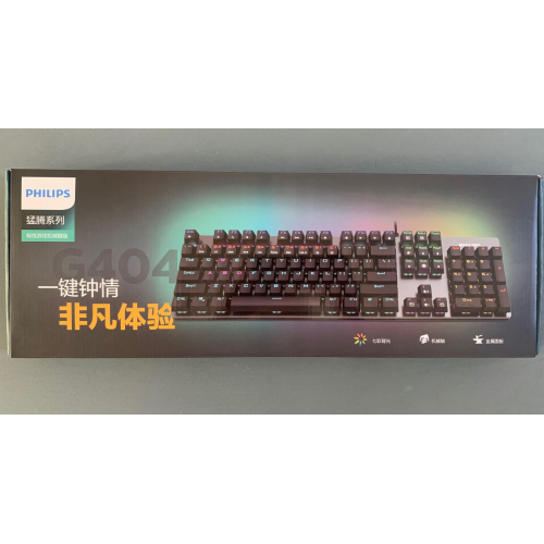 Philips SPK8404 Red Switch Gaming Mechanical USB Keyboard