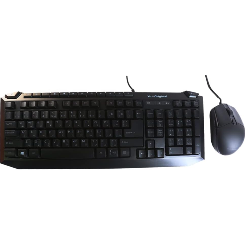 Yes-Original Gx3363 LED Gaming Combo Mouse & Keyboard