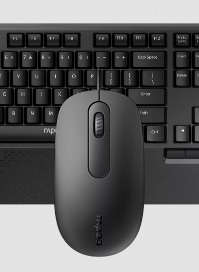 Rapoo NX2000 Wired Mouse and keyboard Combo Black