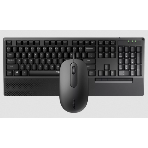 Rapoo NX2000 Wired Mouse and keyboard Combo Black
