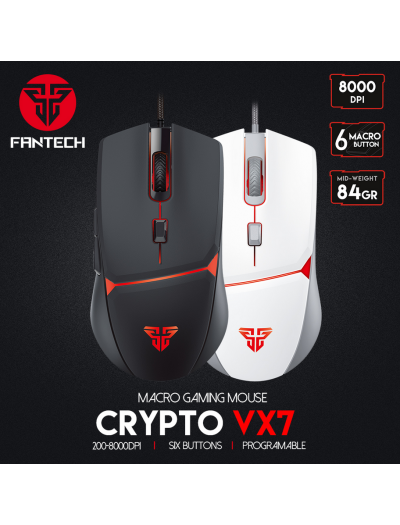FANTECH Crypto VX7 Gaming USB Mouse  