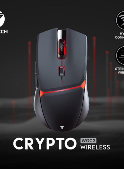 Fantech Crypto WGC3 Wireless Mouse Gaming Rechargeable Dual Mode