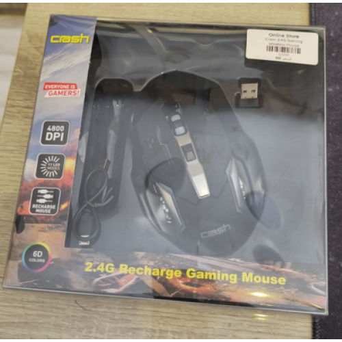 Crash 2.4G Gaming Rechargeable Wireless Mouse
