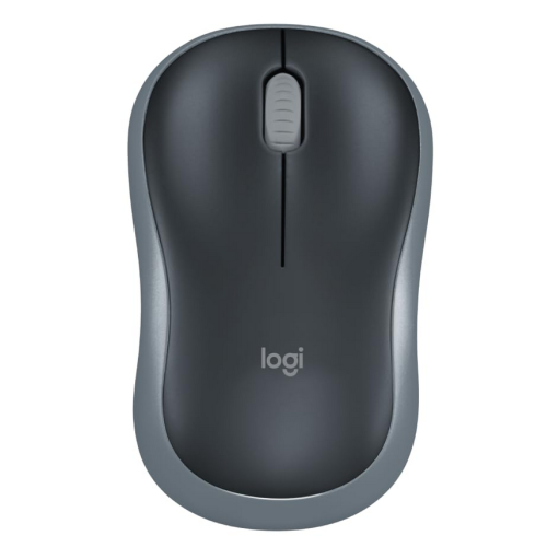 Logitech M186 Wireless Mouse, 2.4GHz with USB Mini Receiver, 12-Month Battery Life, 1000 DPI Optical