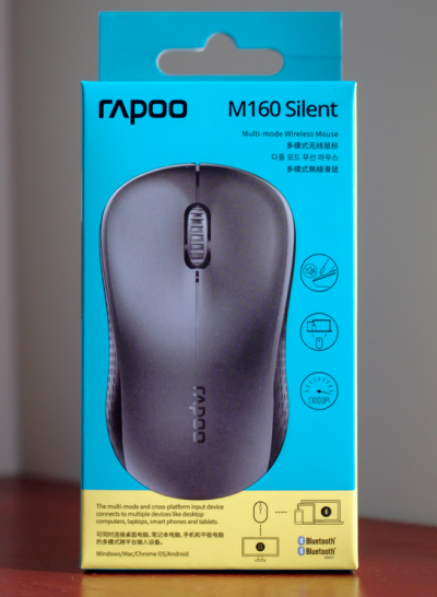 Rapoo M160 Multi Mode Silent Bluetooth Black Mouse