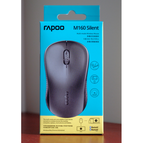 Rapoo M160 Multi Mode Silent Bluetooth Black Mouse