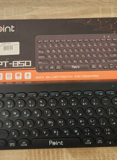 POINT PT-850 Mini Blutooth Keyboard - Black 