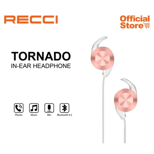 RECCI Tornado Sports Bluetooth Earphone