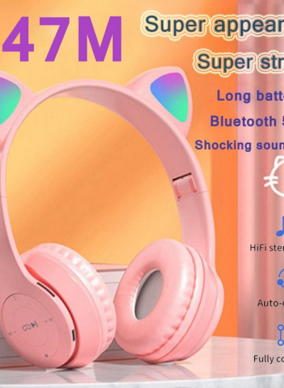 Kitty P47m Led Stereo Bluetooth Headphone