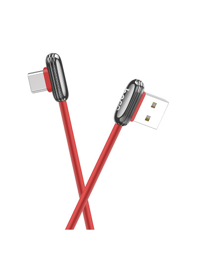 Hoco U60 Soul secret USB To Type-C 3A Fast Charging Gaming Cable 1.2M 