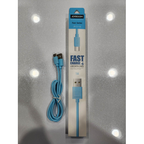 JoyRoom JR-S118 USB To Type-C 2.4A Fast Charging Cable 1M