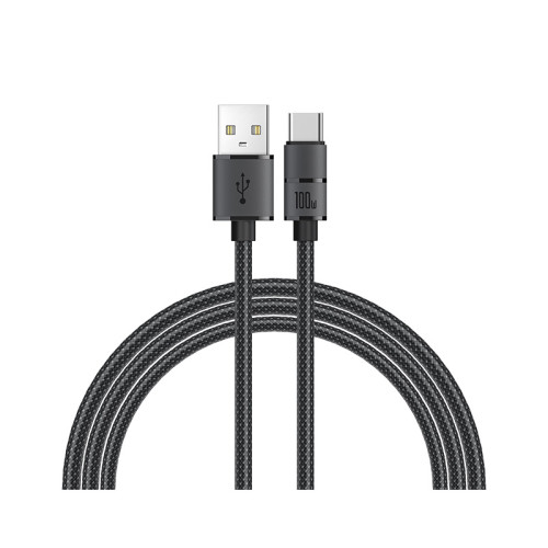 RECCI RS08C 100W ALUMINUM ALLOY BRAIDED USB-A To TYPE-C 1.2M