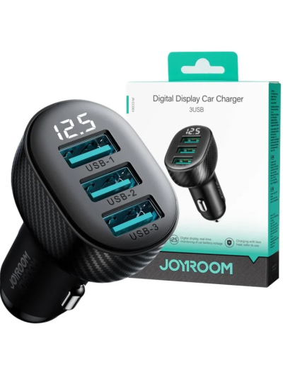 JoyRoom JR-CCD03 3.4A 3USB Car Charger	
