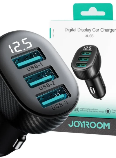JoyRoom JR-CCD03 3.4A 3USB Car Charger	