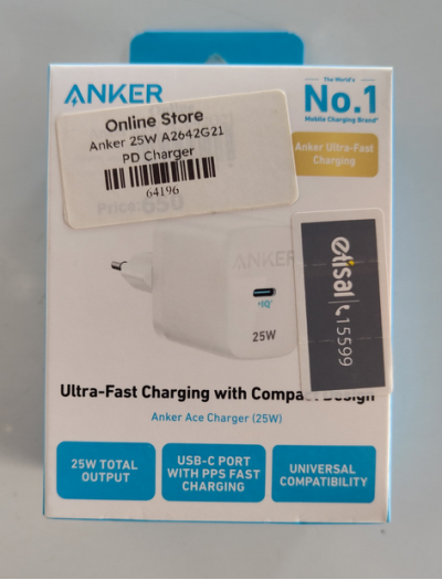 Anker 25W A2642G21 PD Charger