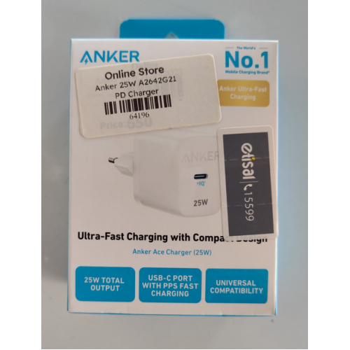 Anker 25W A2642G21 PD Charger