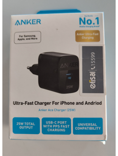 Anker 312 Charger 25W USB-C Series A2642G11	
