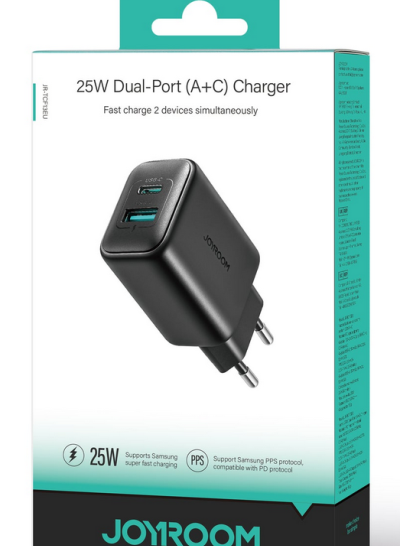 JoyRoom TCF13EU PD 25W PPS Fast Charger