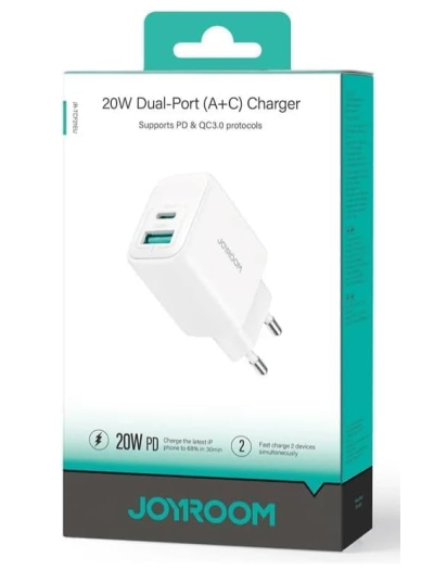 JOYROOM JR-TCF21 20W (A+C) Charger Fast Charger
