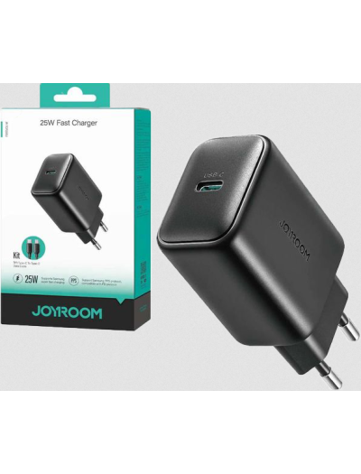 JoyRoom TCF23EU PD 25W Charger + C to C 1m Cable	
