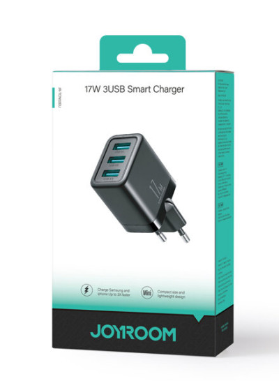 JOYROOM JR-TCN02EU 17W Charger 3 USB Port 