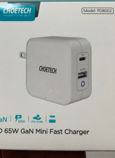CHOETECH PD8002 65W GaN Mini Fast Charger