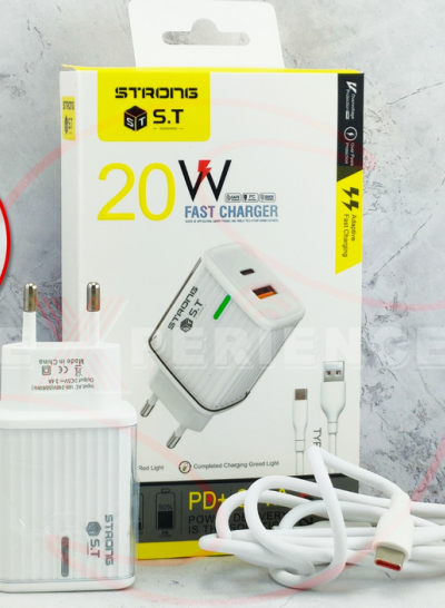 Strong Ch-033 20W With Type-C Cable Fast Charging